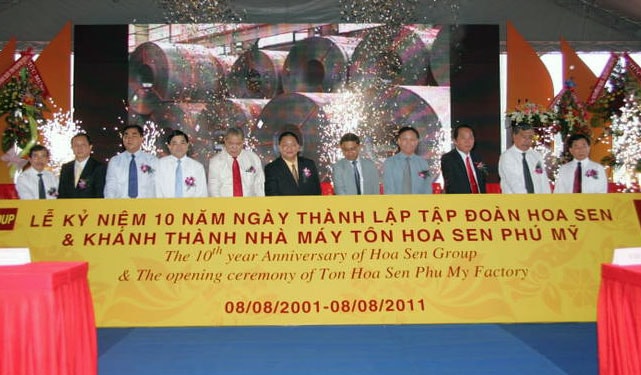 Hoa Sen Group kỷ niệm 10 năm thành lập