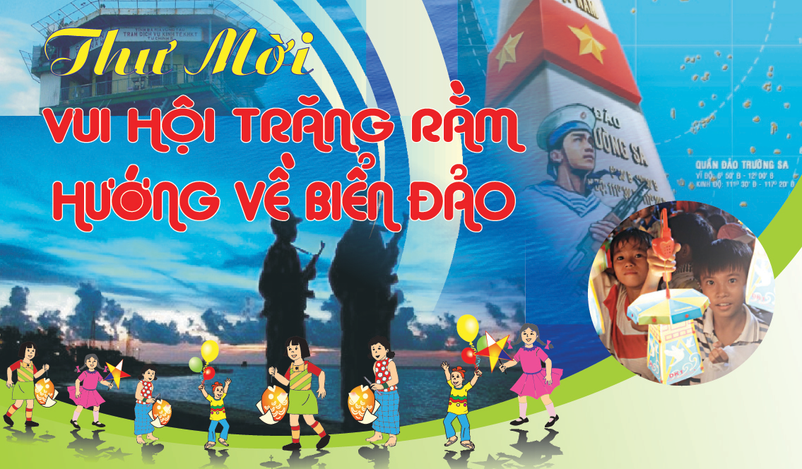 Vui hội Trăng rằm hướng về biển đảo