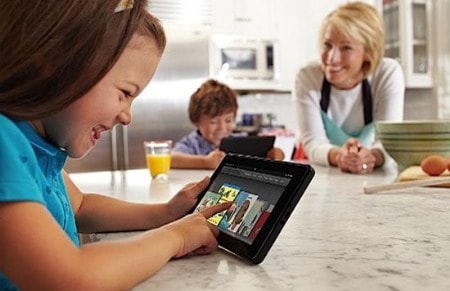 Máy tính bảng Amazon thách thức iPad