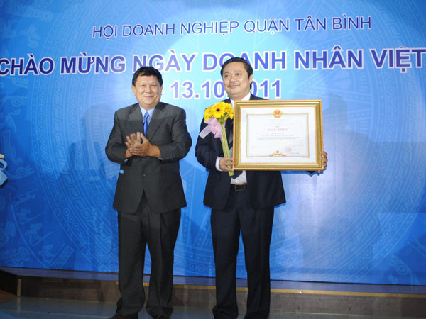 Doanh nhân quận Tân Bình kỷ niệm ngày Doanh Nhân Việt Nam 