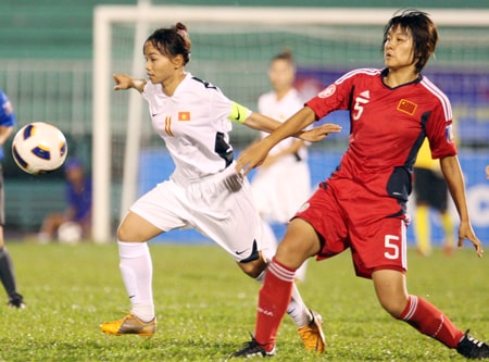 U19 nữ Việt Nam để thua đáng tiếc trước Trung Quốc