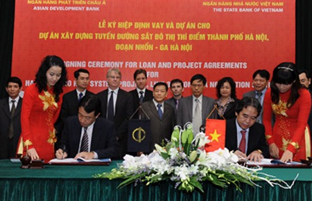ADB cho vay 293 triệu USD xây dựng Metro tại Hà Nội