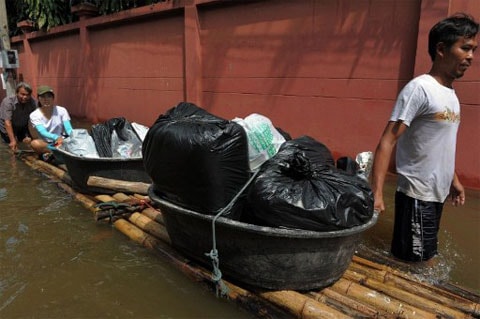 'Thuyền bè' độc đáo của người Thái Lan