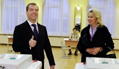 Đảng Nước Nga Thống nhất dẫn đầu bầu cử Duma