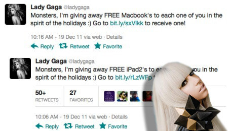 'Lady Gaga tặng hàng triệu iPad cho người hâm mộ'