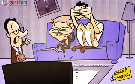 Mourinho và Ronaldo bị chế nhạo