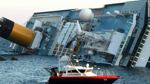 Tìm thấy thủy thủ tàu chìm Costa Concordia 