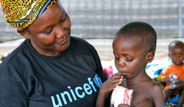 UNICEF cần cứu đói hàng chục triệu trẻ em châu Phi