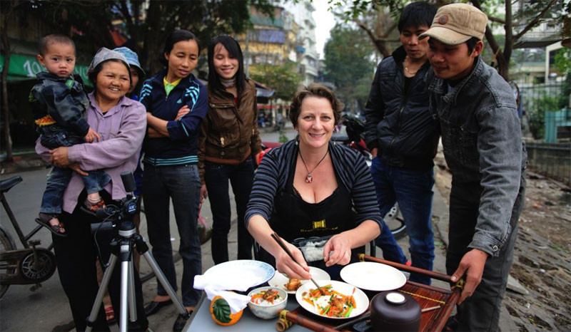 Tracey Lister với ẩm thực Việt