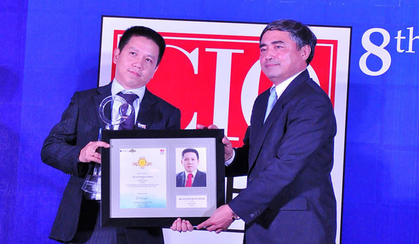 CIO Maritime Bank đoạt Giải thưởng Lãnh đạo CNTT tiêu biểu ĐNA 2012 