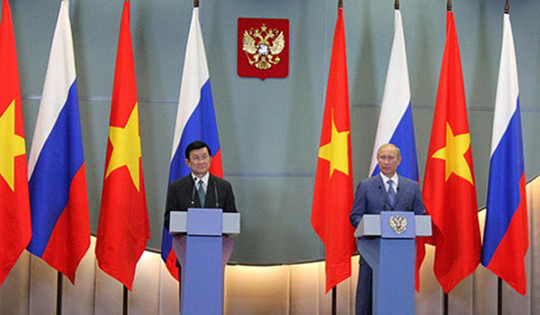 Tuyên bố chung về tăng cường quan hệ Việt - Nga