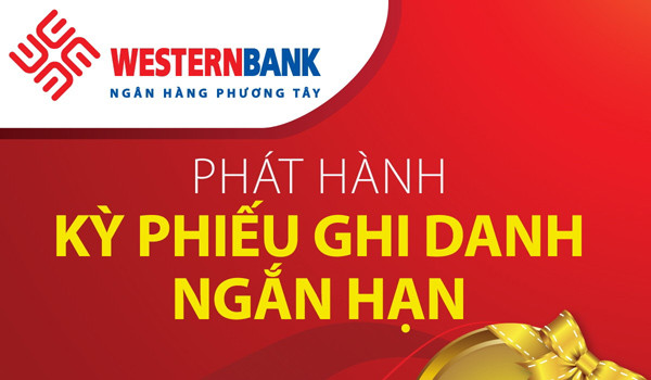 Westernbank phát hành kỳ phiếu 