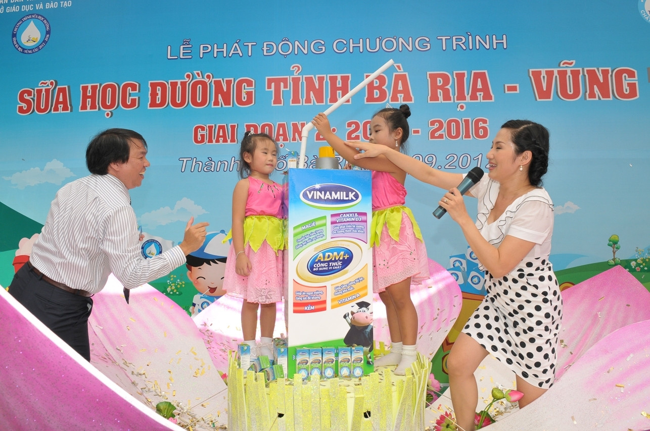 Chương trình Sữa học đường tỉnh Bà Rịa - Vũng Tàu lần 2