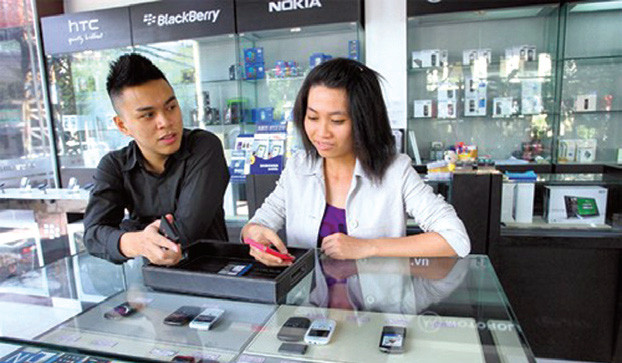 Nokia vẫn dẫn đầu thị trường Việt Nam