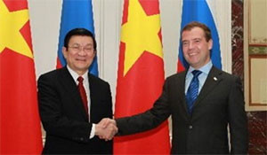 Thủ tướng Nga Medvedev thăm Việt Nam ngày 6-7/11