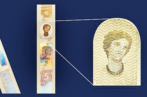 EU sắp phát hành giấy bạc euro mới 
