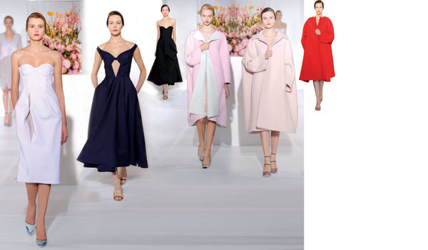 Jil Sander Thu Đông 2012 - 2013: Cảm hứng từ Haute Couture