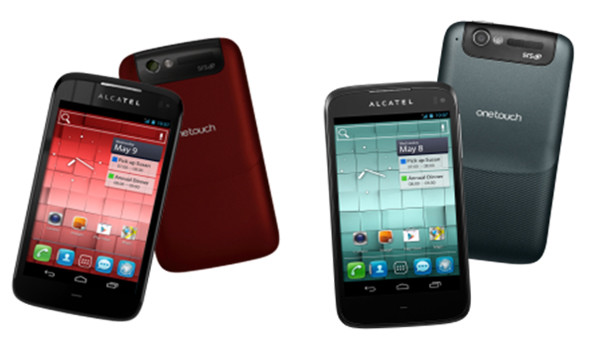 Hai smartphone Alcatel One Touch mới