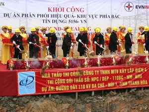 Khởi động dự án phân phối điện dùng vốn vay WB