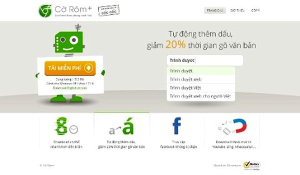 Ra mắt trình duyệt internet riêng cho người Việt