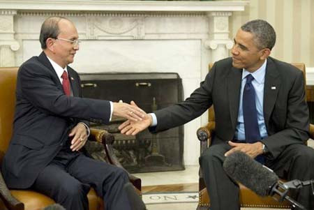 Mỹ và Myanmar trong cuộc gặp lịch sử