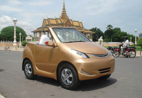 Campuchia gia nhập thế giới sản xuất xe hơi