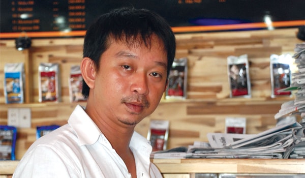 Giấc mơ con với cà phê 