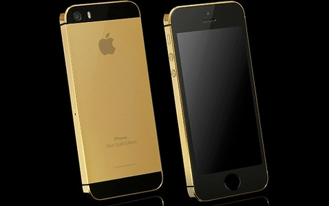 iPhone 5S mạ vàng giá 60 triệu đồng