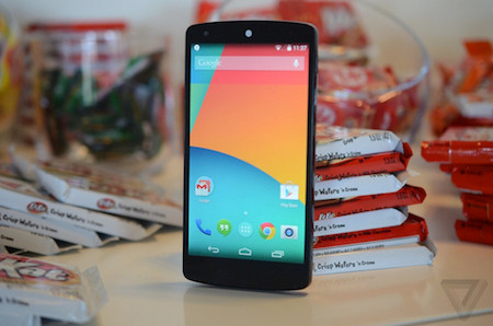 LG Nexus 5 ra mắt với cấu hình “khủng”, chạy Android 4.4 KitKat
