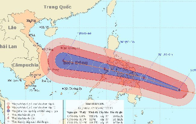 Áp thấp chưa tan, bão Haiyan lại đến