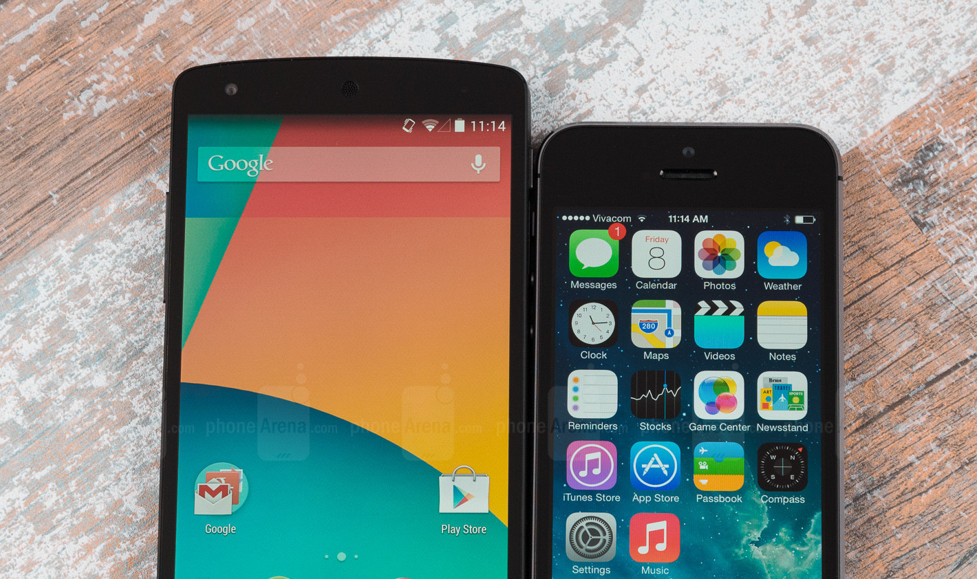5 điểm Nexus 5 “hơn đứt” iPhone 5s