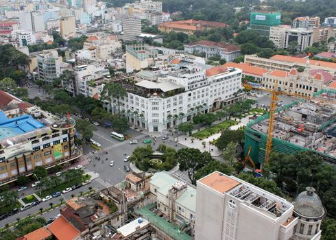 TP.HCM: Giá đất đường Đồng Khởi, Nguyễn Huệ vẫn cao nhất