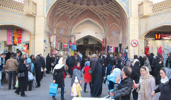 Phiên chợ thành Ba Tư