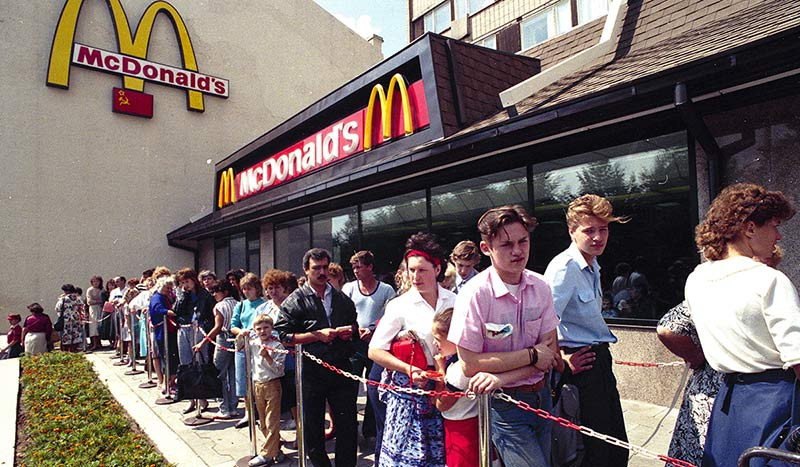 Số phận của McDonald's ở Nga