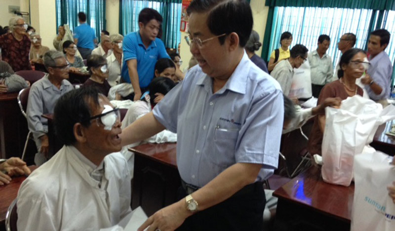 200 bệnh nhân nghèo được mổ mắt miễn phí  