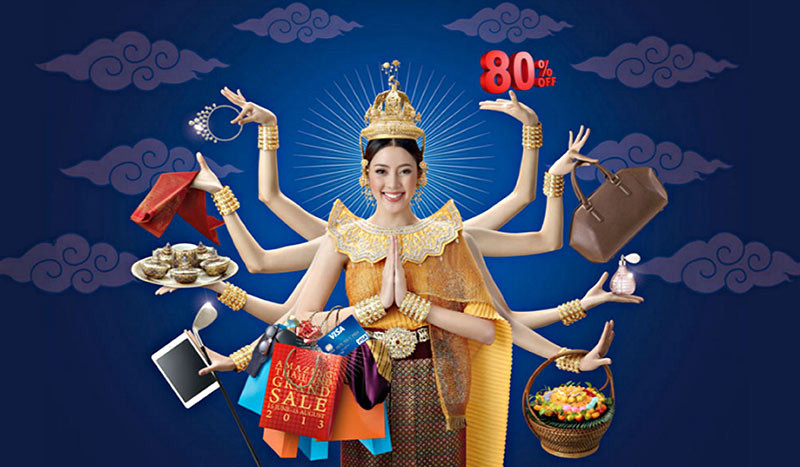 Thái Lan vào mùa lễ hội mua sắm 2014
