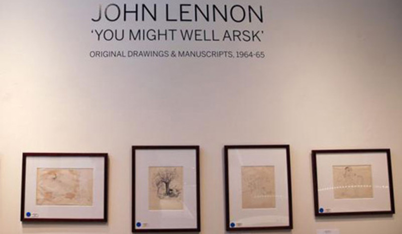 Bán đấu giá nhiều bút tích của John Lennon