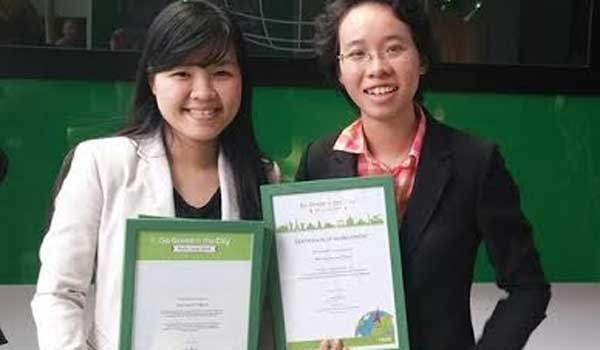 Sinh viên Việt Nam giành giải Ba “Go Green in the City 2014”