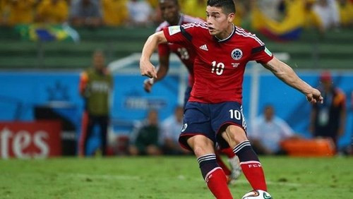 Pha ghi bàn gỡ hòa từ chấm 11 mét của James Rodriguez cho Colombia