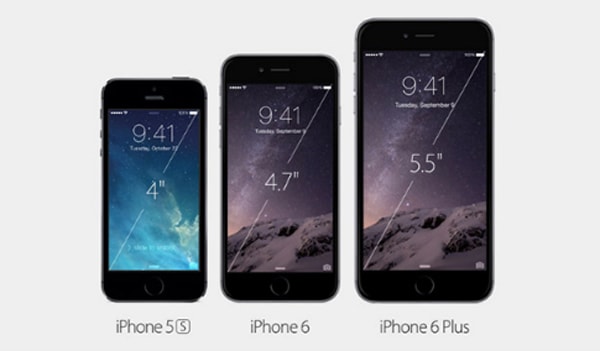 Chính thức ra mắt iPhone 6 với màn hình lớn 4,7 và 5,5 inch