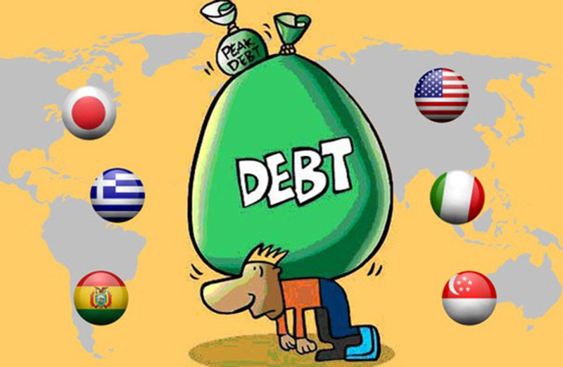 6 quốc gia có tỷ lệ nợ công/GDP cao nhất thế giới