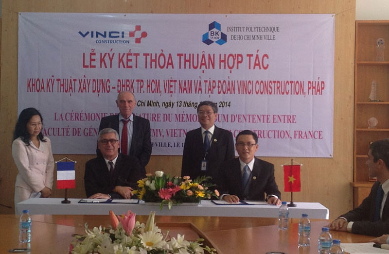 VINCI Construction hợp tác với Đại học Bách khoa TP.HCM