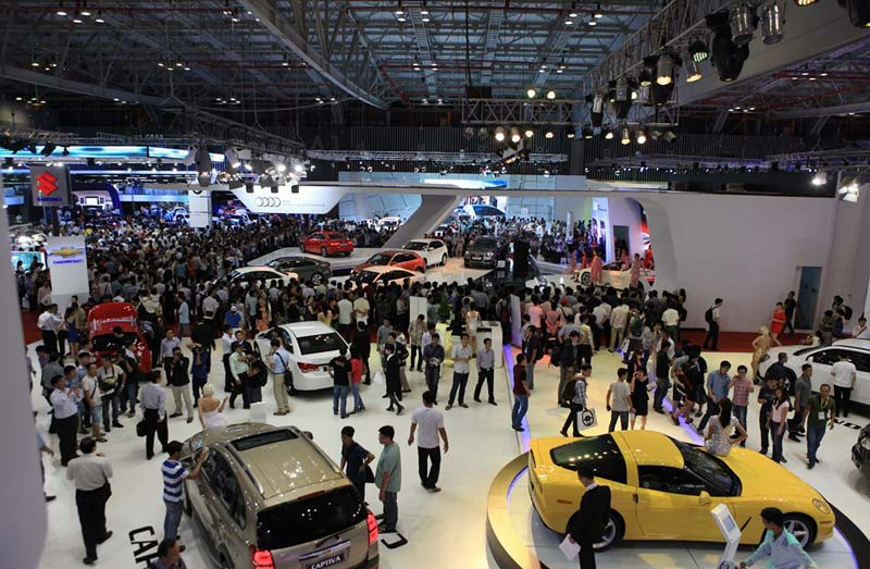 Vietnam Motor Show 2014 giới thiệu 18 thương hiệu xe