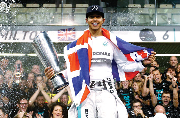 Lewis Hamilton lần thứ hai vô địch F1 thế giới