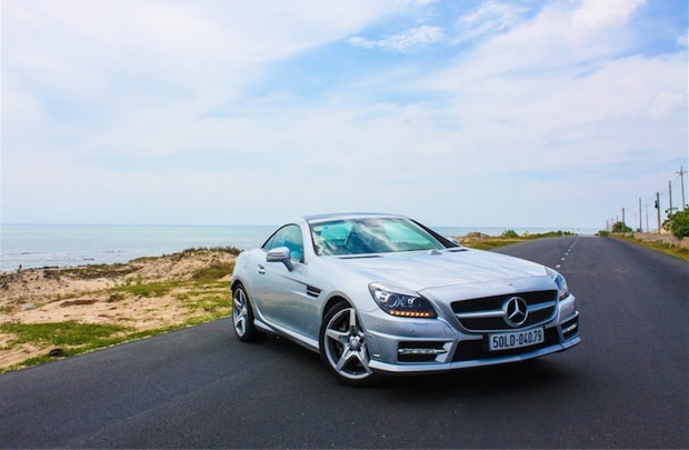 Vi vu lướt gió với SLK350
