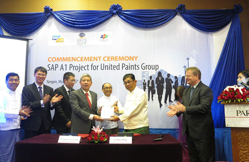 FPT triển khai dự án ERP đầu tiên tại Myanmar