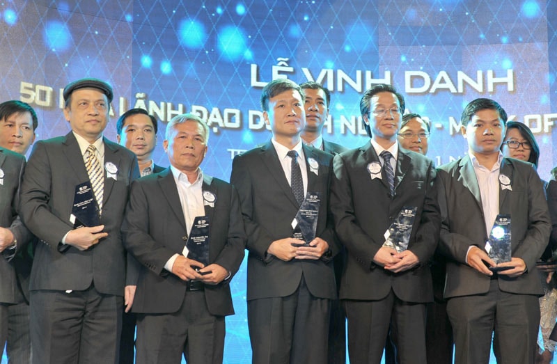 Vinh danh “50 Nhà lãnh đạo doanh nghiệp - Mark of Respect 2014”