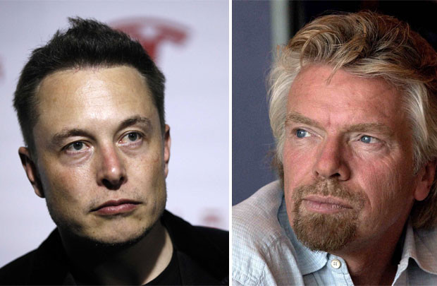 [Infographic] Tỷ phú Elon Musk và Richard Branson: Kẻ tám lạng, người nửa cân