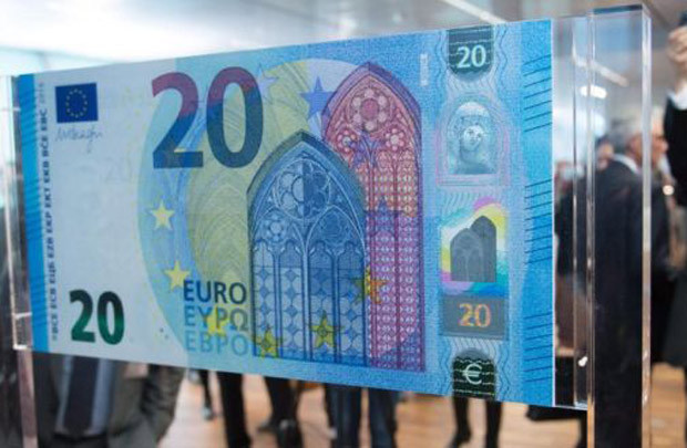 ECB cho ra mắt đồng 20 euro mới