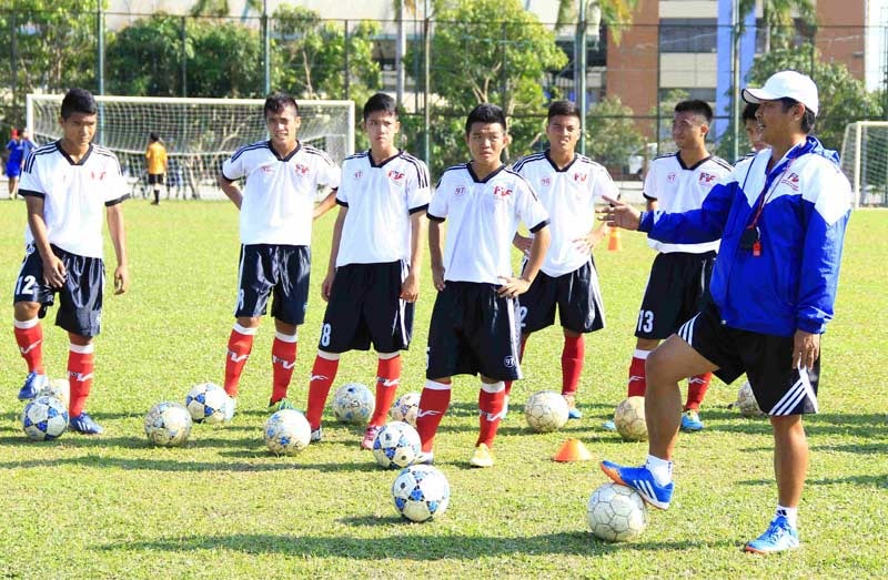 Tuyển sinh học viên tài năng bóng đá Việt Nam khóa VII